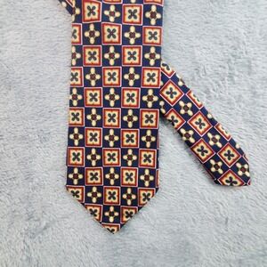 VTG Brooks Brothers Makers All Silk European Pattern Tie (Made In The USA)